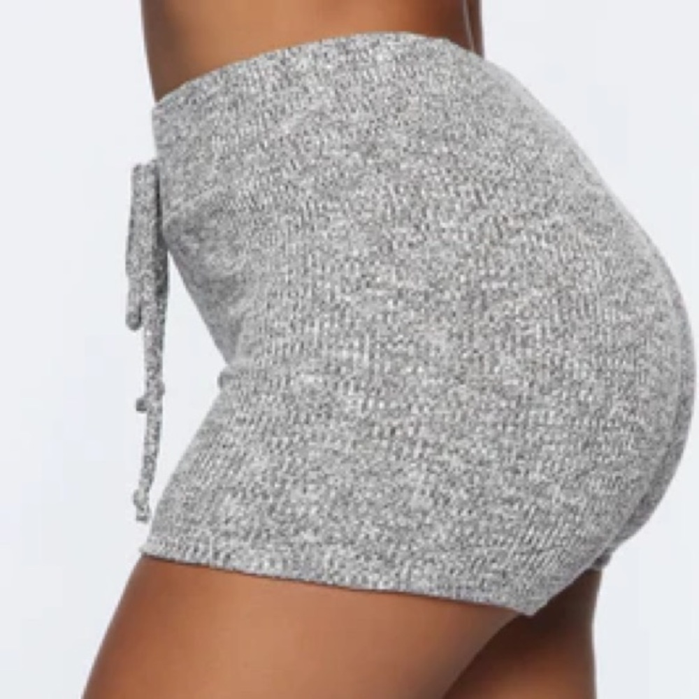 Fashion Nova Wanderlust Shorts Grey